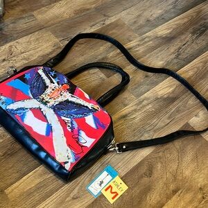 Vintage Ashley M x Elvis Presley Beaded Crossbody Bag